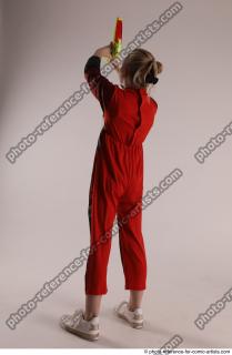 DENISA PILOT STANDING POSE WITH GUN 4